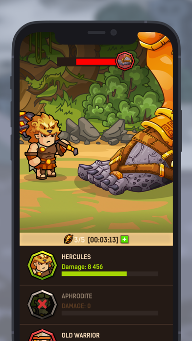 Endlesslands - idle RPG Game Screenshot