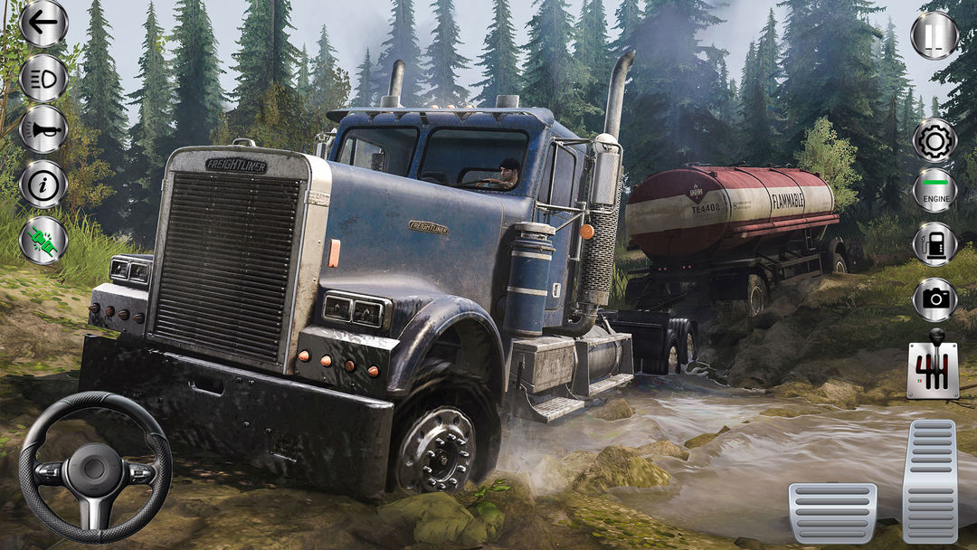 American Truck Simulator Games ภาพหน้าจอเกม