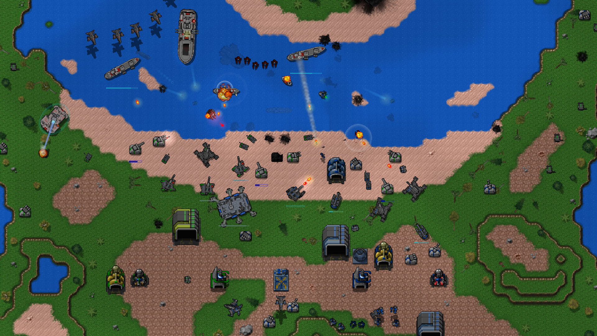 Rusted Warfare - RTS Strategy ゲームのスクリーンショット