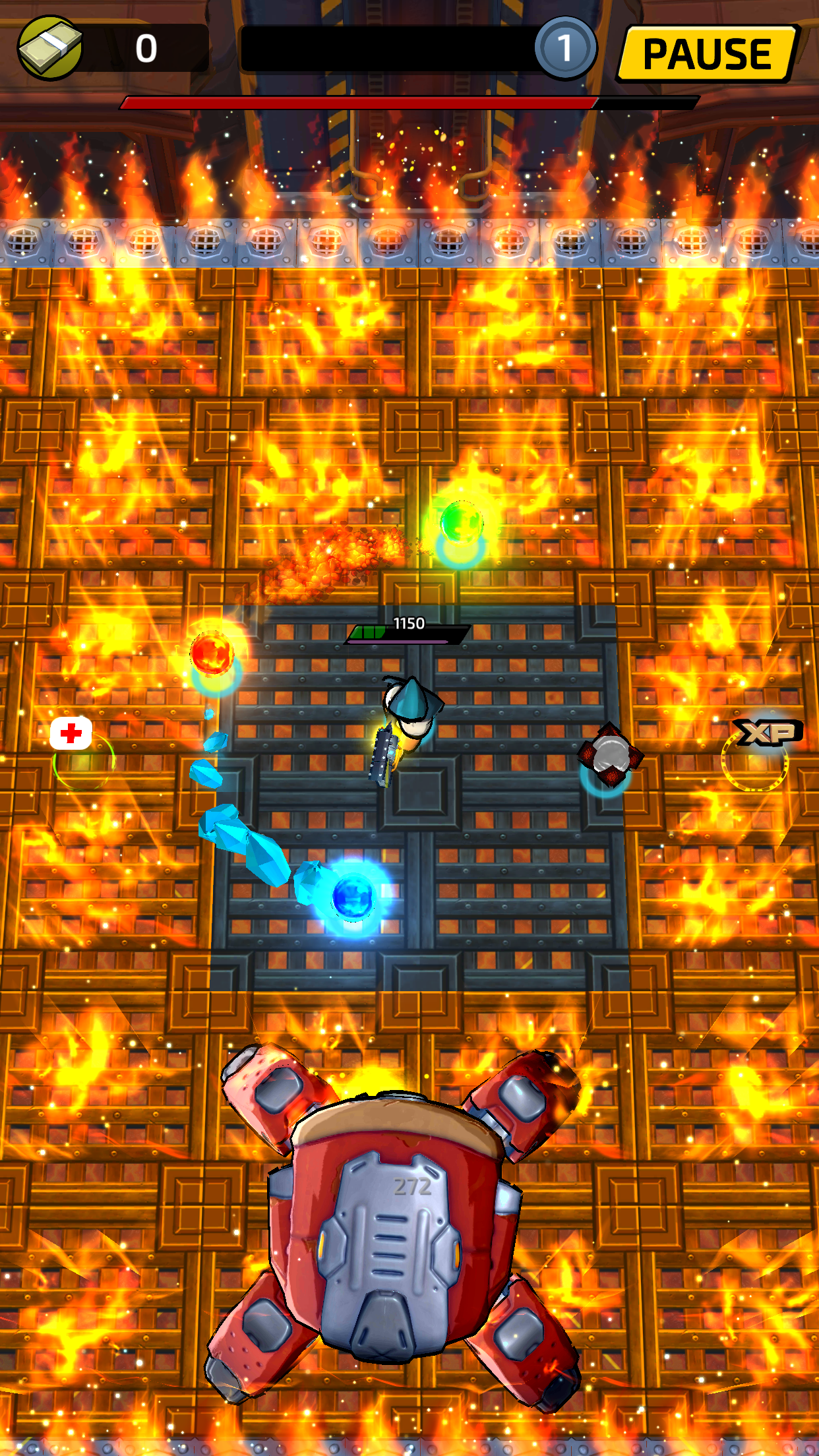 Impossible Space: A Space Hero Game Screenshot