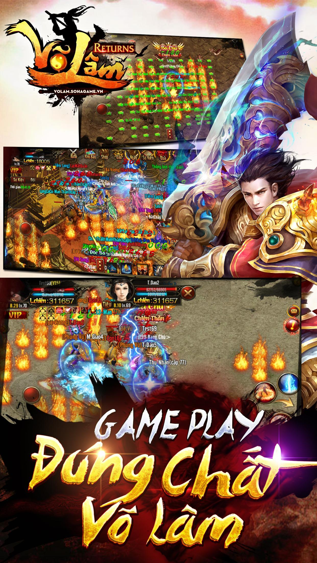 Võ Lâm Returns Game Screenshot