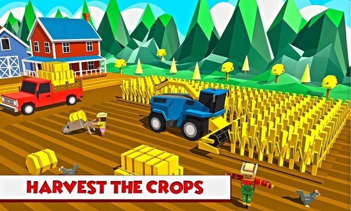 Screenshot 1 of Tiny Farmer Family : Building Tycoon & Farming Sim 1.1