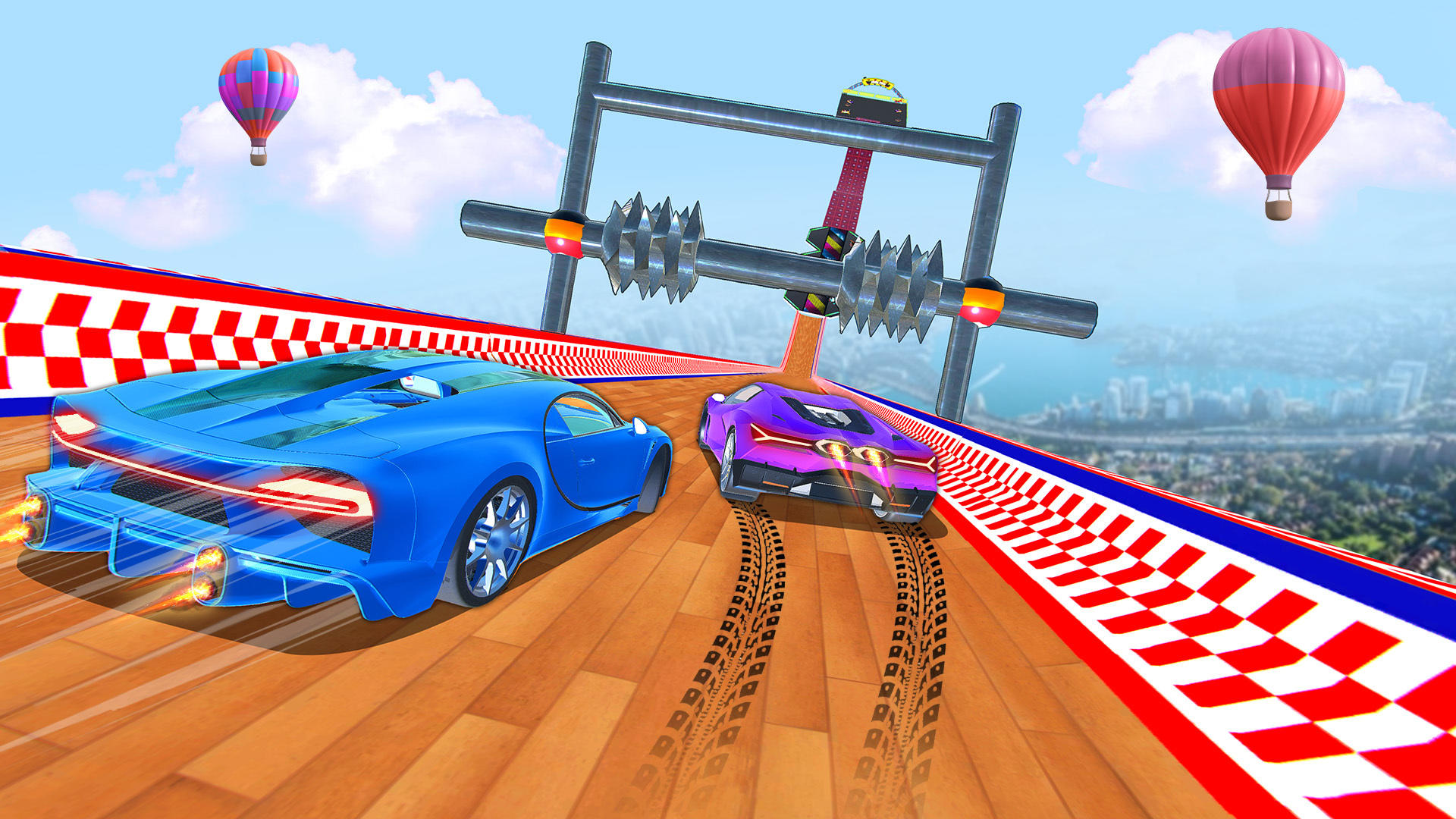 Screenshot of Ramp Car Stunts - GT Car Game