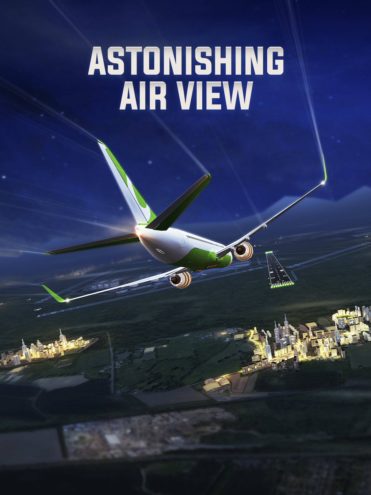 Cuplikan Layar Game Flight Alert Simulator 3D Free