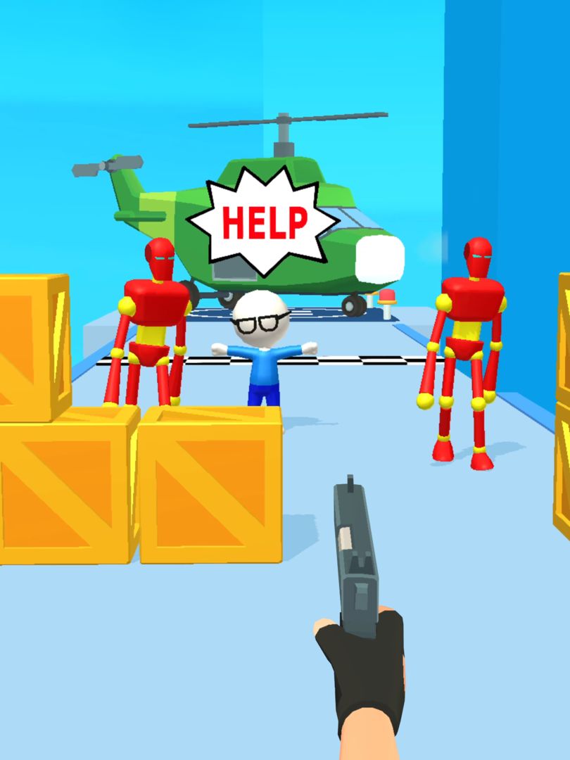 Screenshot of Gun Master 3D - Shoot 'Em Down