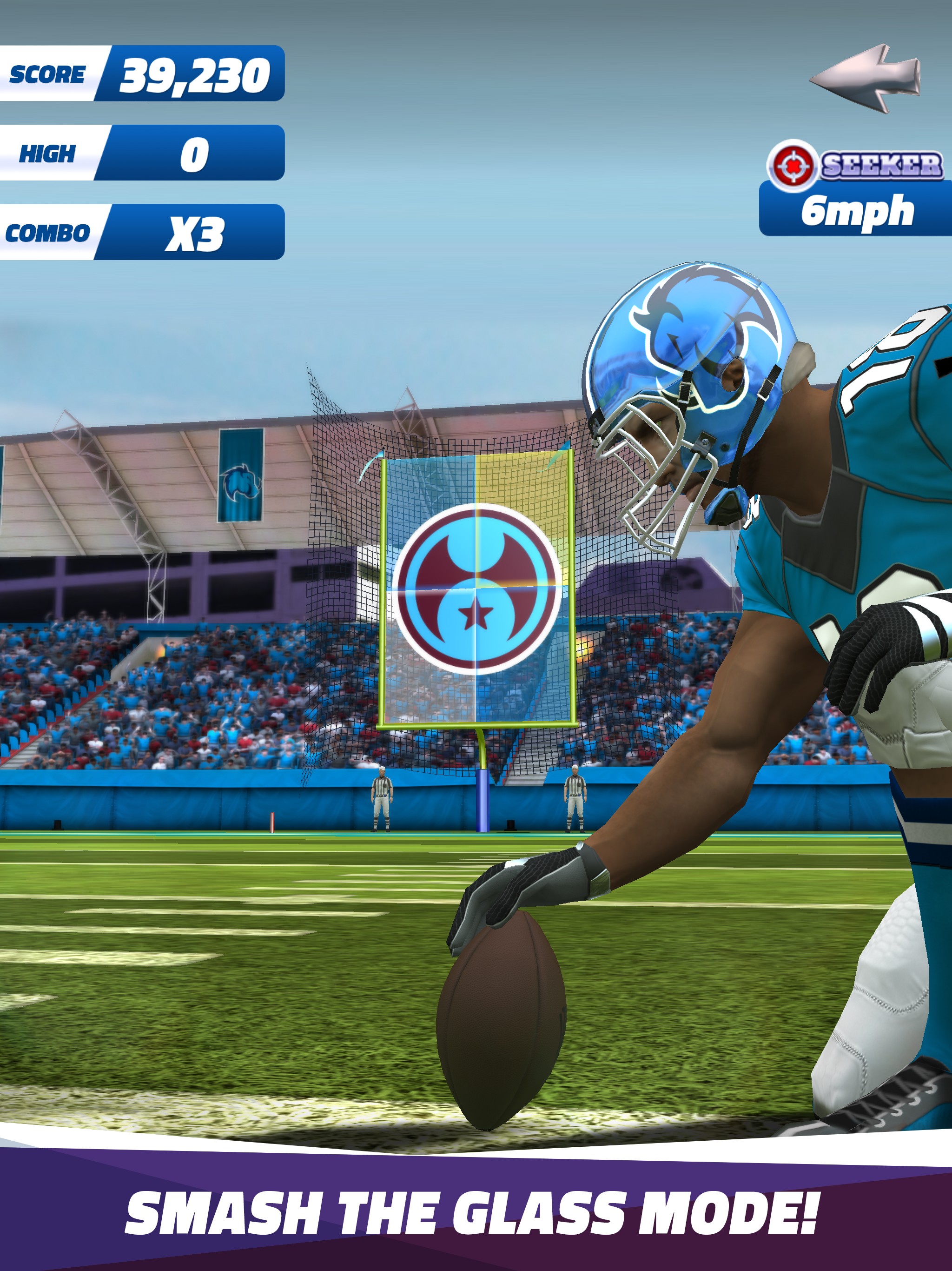 Flick Field Goal 25 Game Screenshot