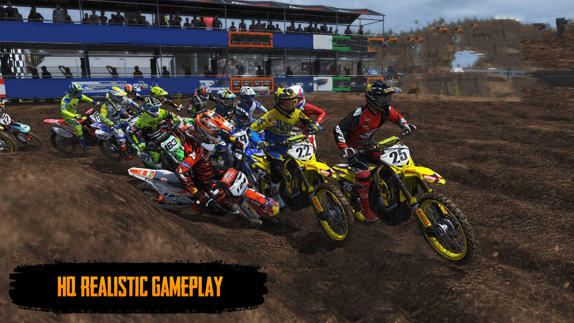Screenshot of Motocross Stunt Bike Racing 3d