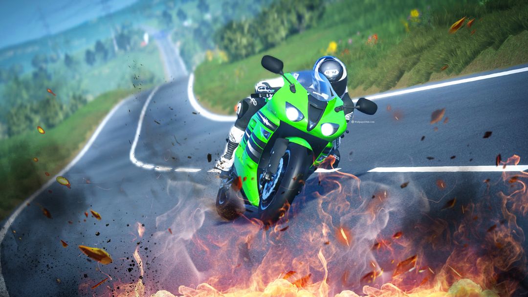 Screenshot of Wild Moto Racing