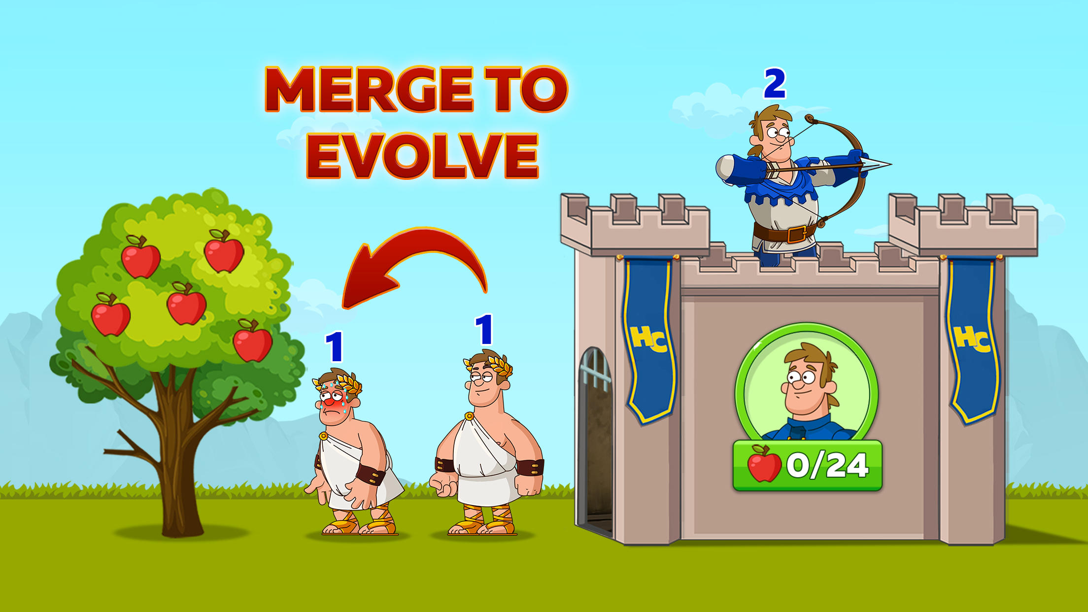 Hustle Castle: Medieval games Game Screenshot