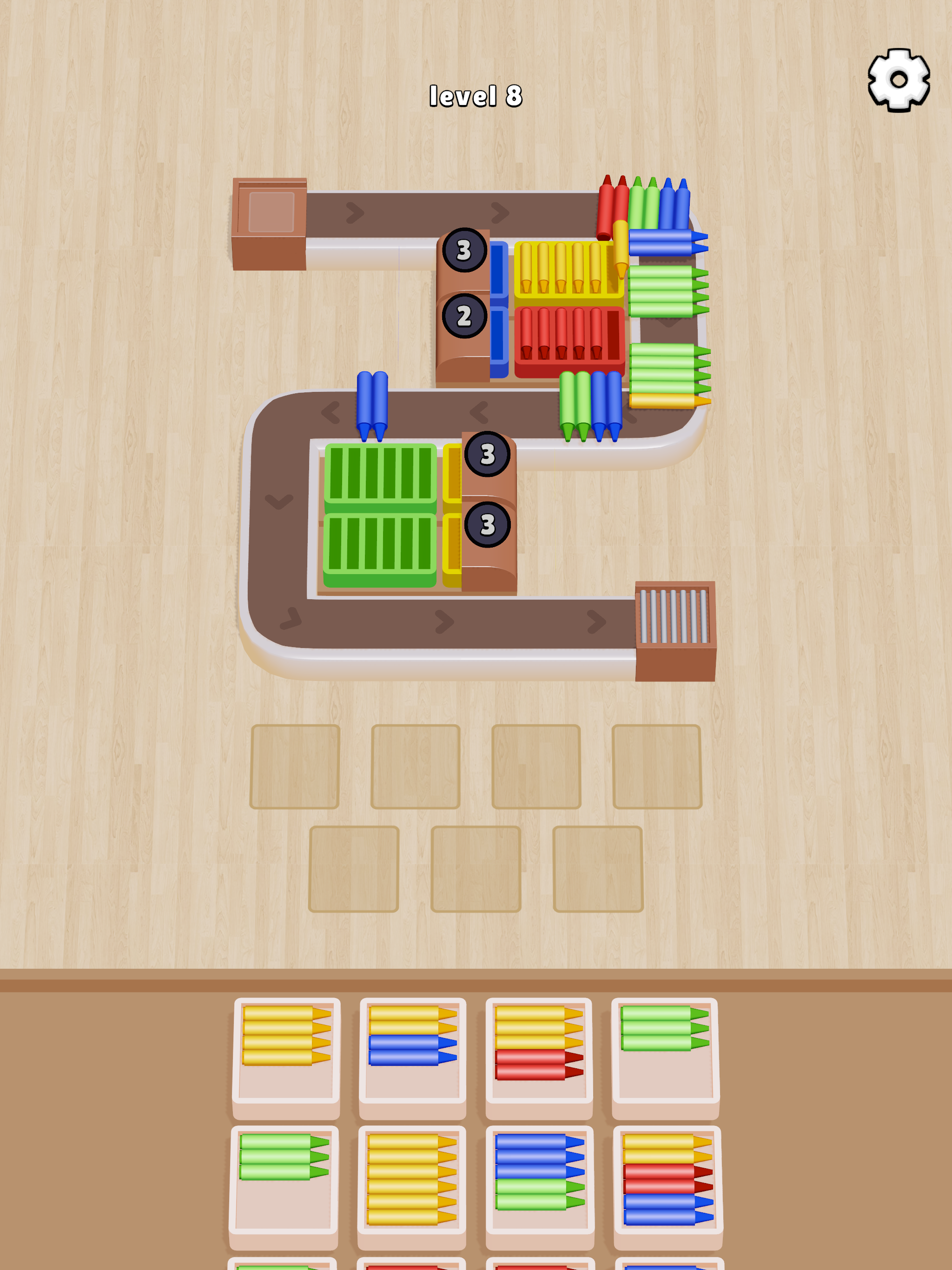 Crayon Factory Game Screenshot
