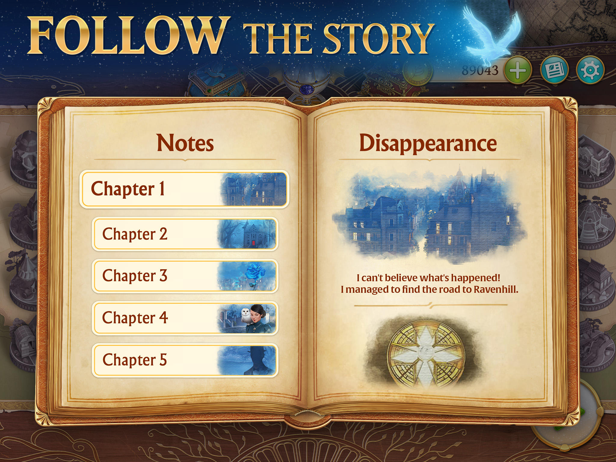 Cuplikan Layar Game Ravenhill: Find Hidden Objects