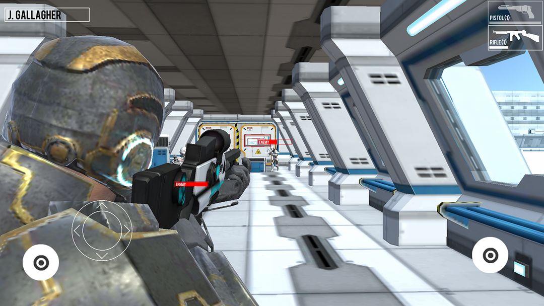 Screenshot of Elite Space Trooper: Shooting 