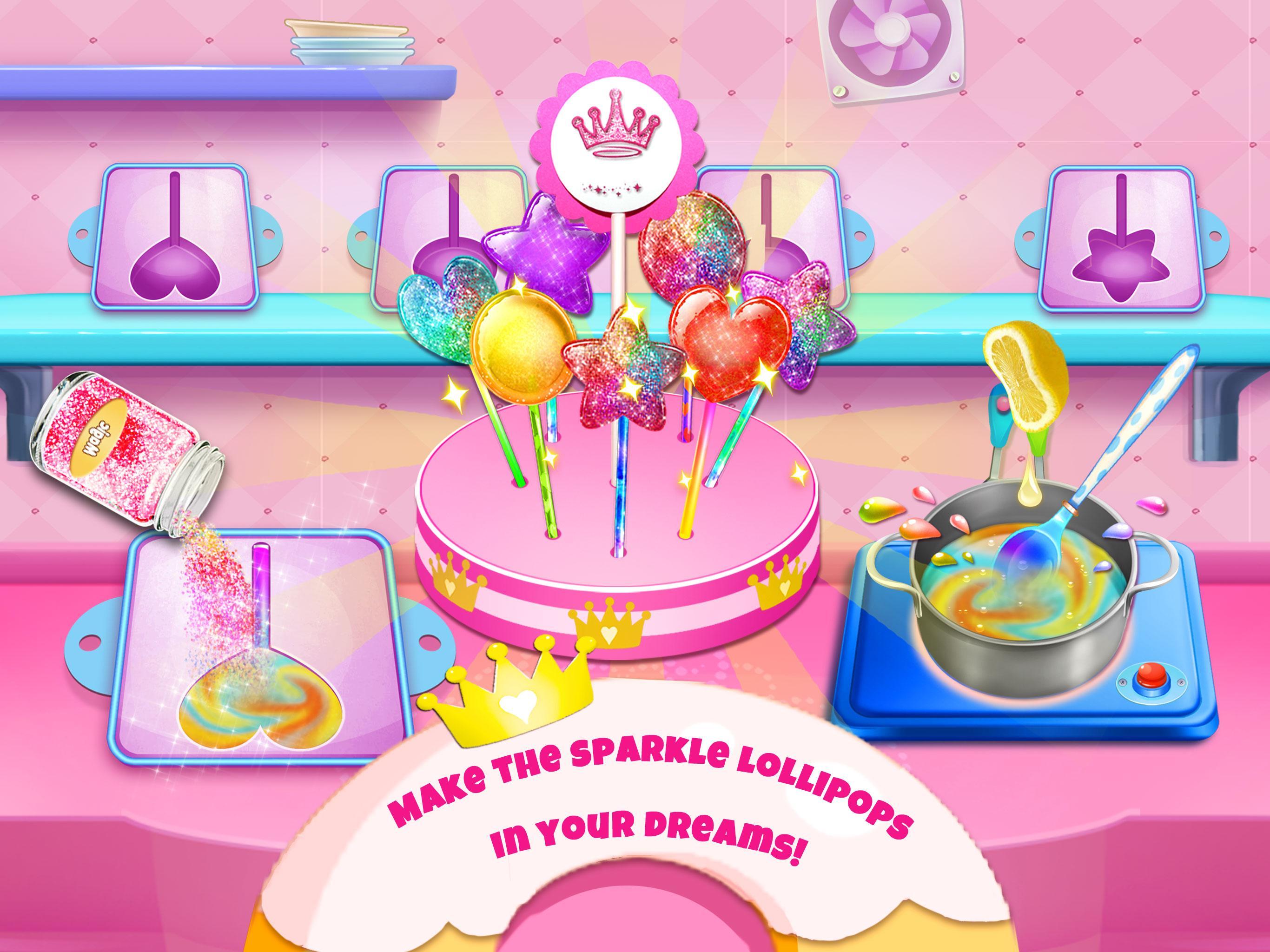 Sparkle Princess Candy Shop -  Game Screenshot