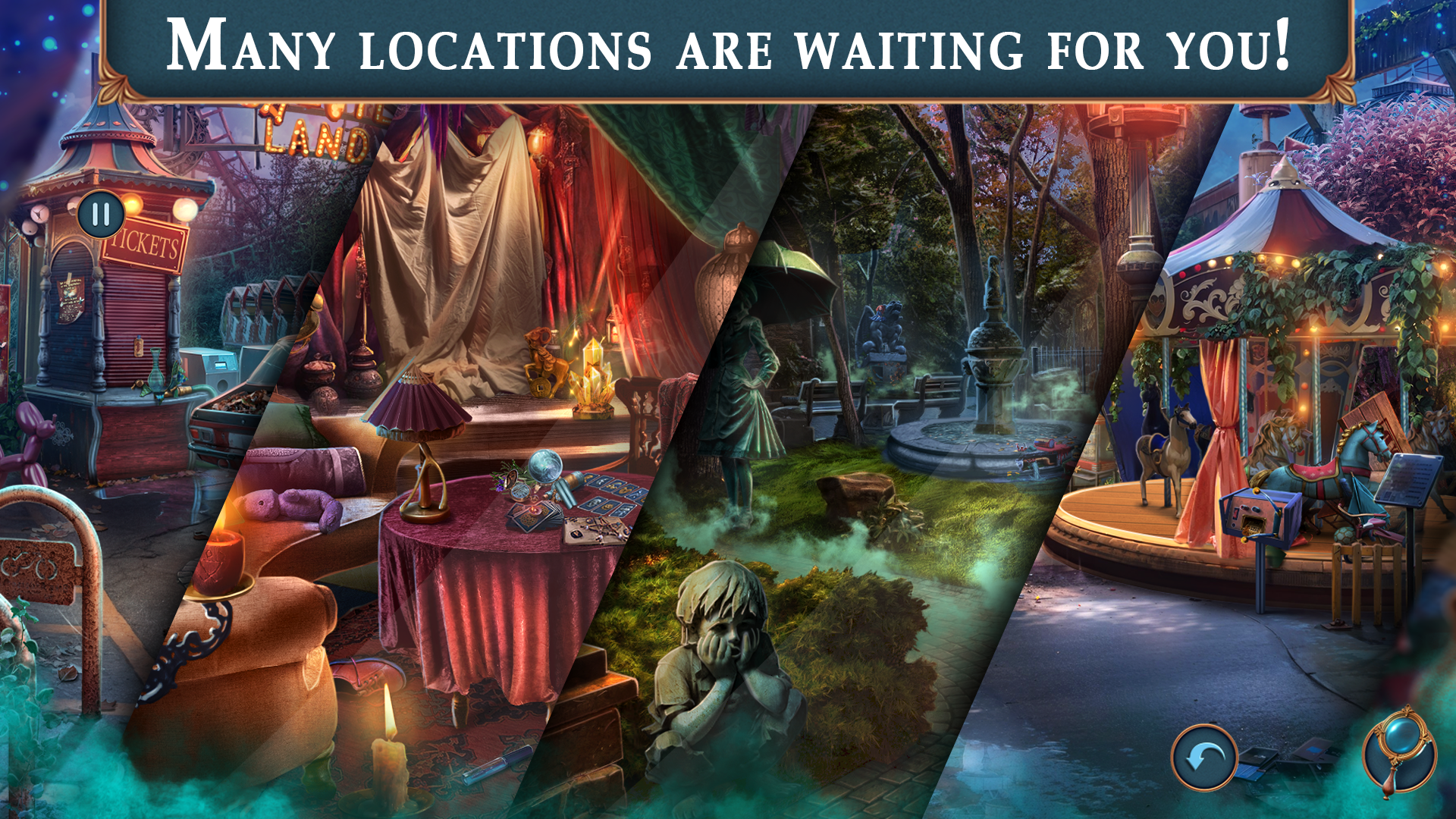 Hidden Objects: Ghostly Park android iOS apk download for free-TapTap