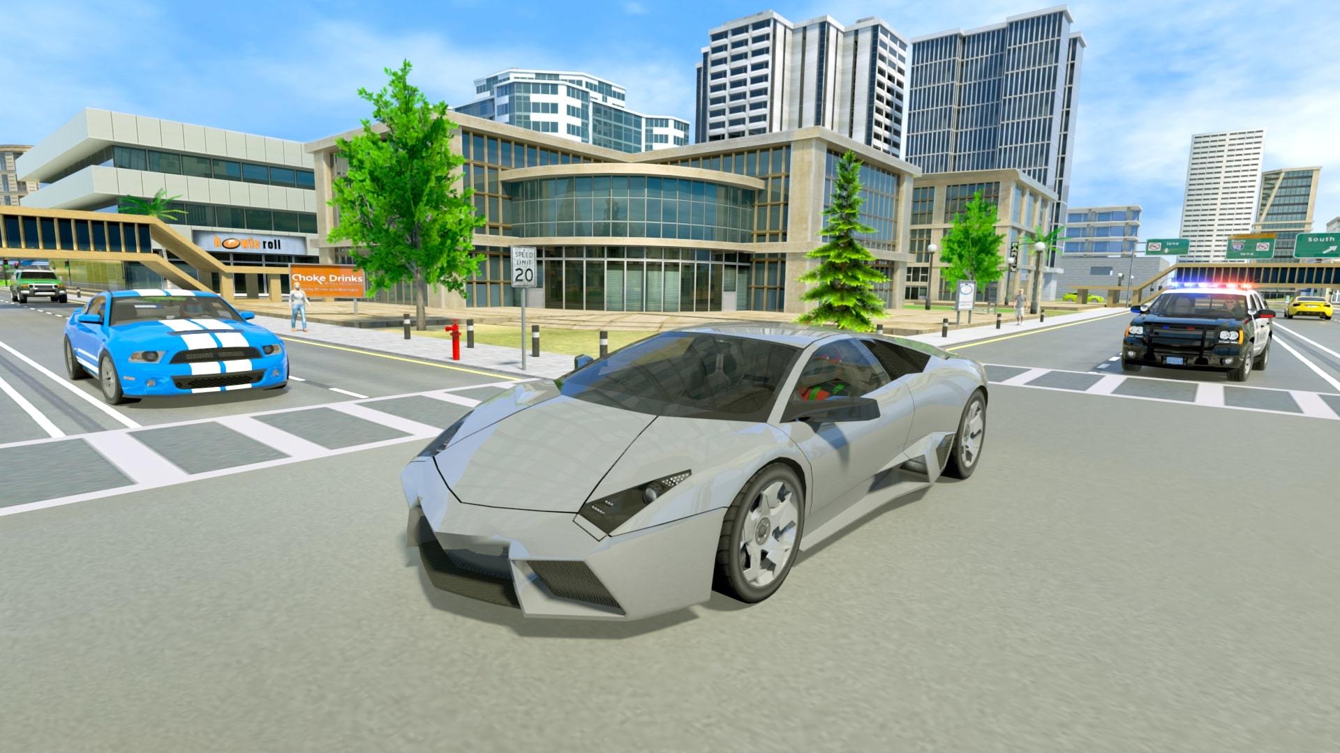 Street Racing Car Driver Game Screenshot