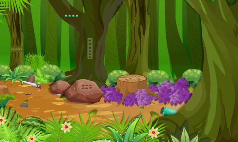 Cold Bear Forest Escape screenshot game
