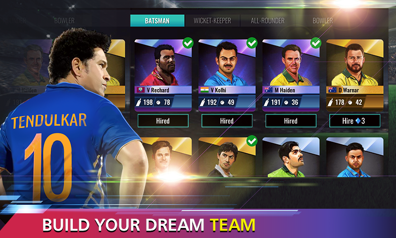 Sachin Saga Cricket Champions Game Screenshot