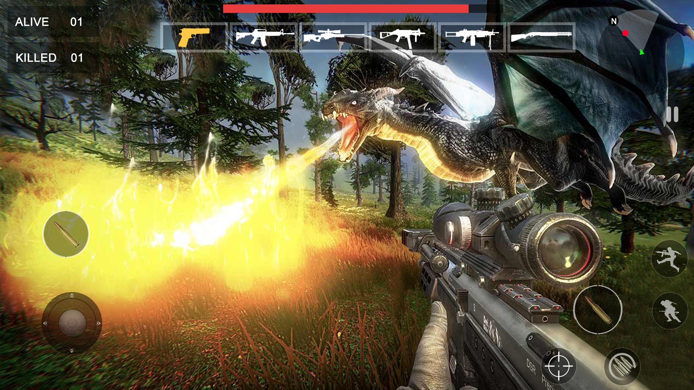 Dragon Hunter - Monster World Game Screenshot