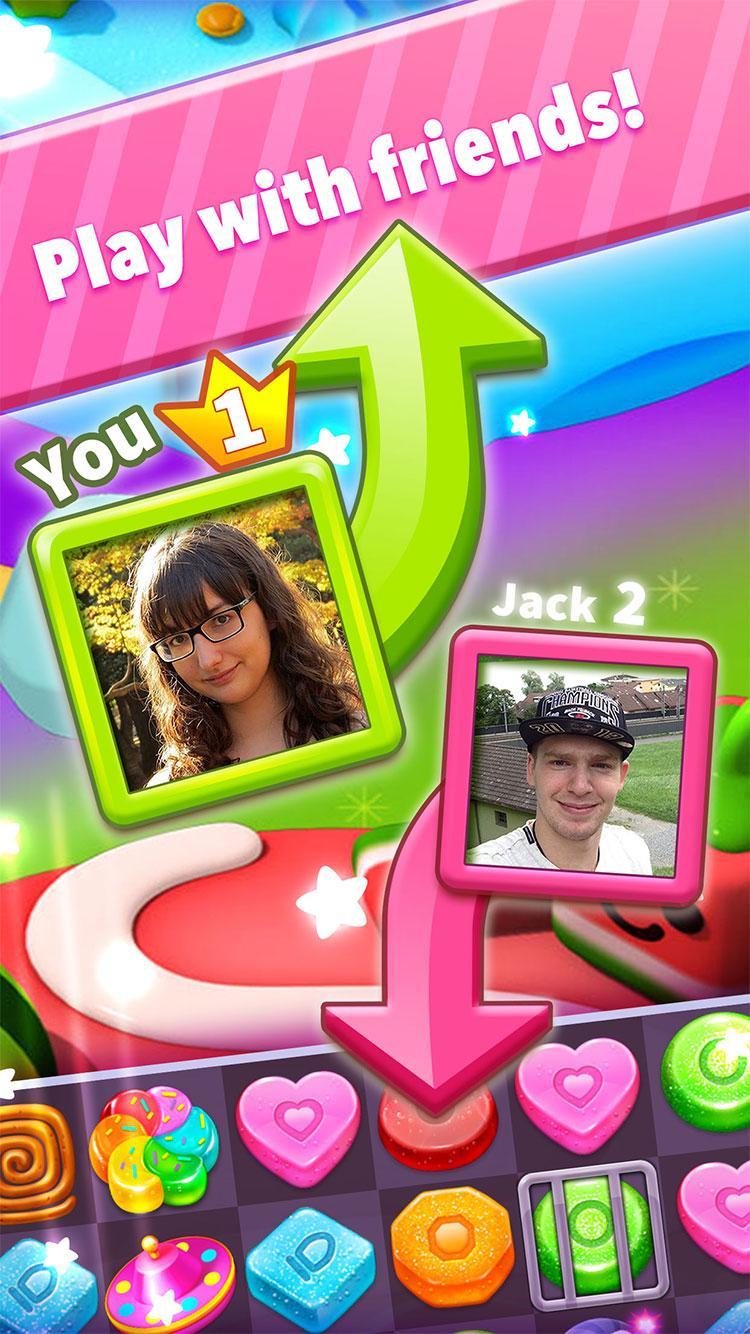 Gummy Blast: Tap-Match Puzzle ภาพหน้าจอเกม