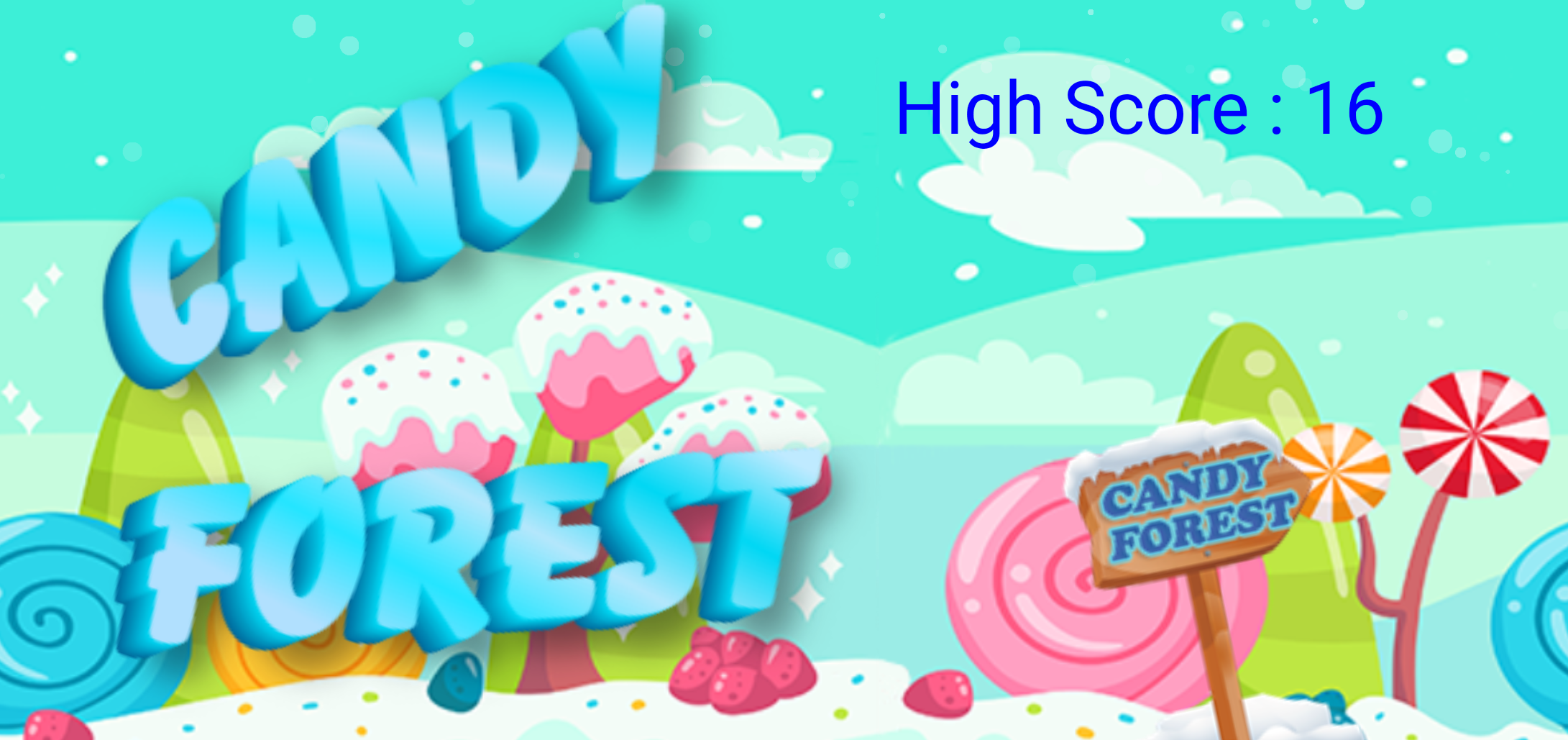 Cuplikan Layar Game CANDY FOREST