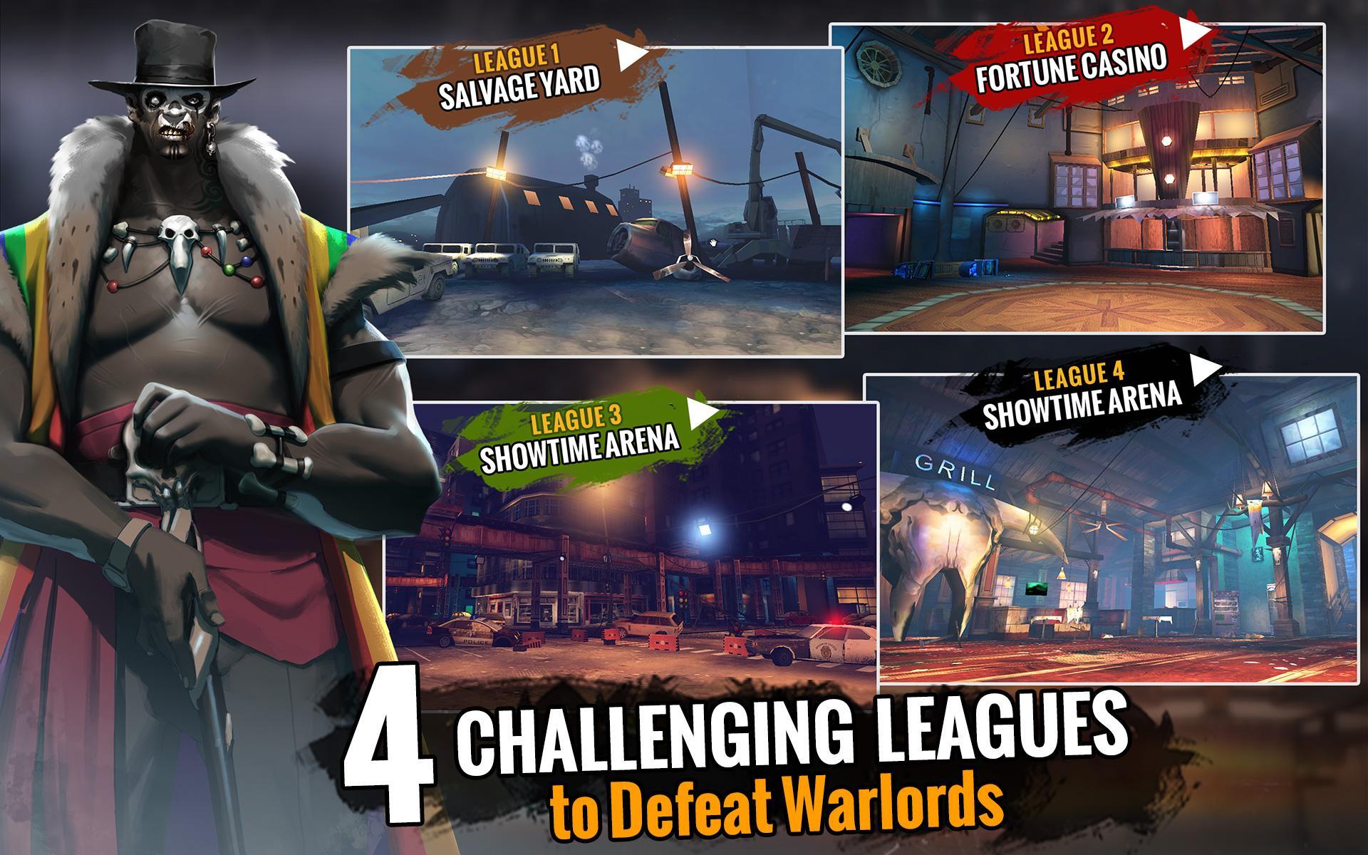 Zombie Ultimate Fighting Champ Game Screenshot