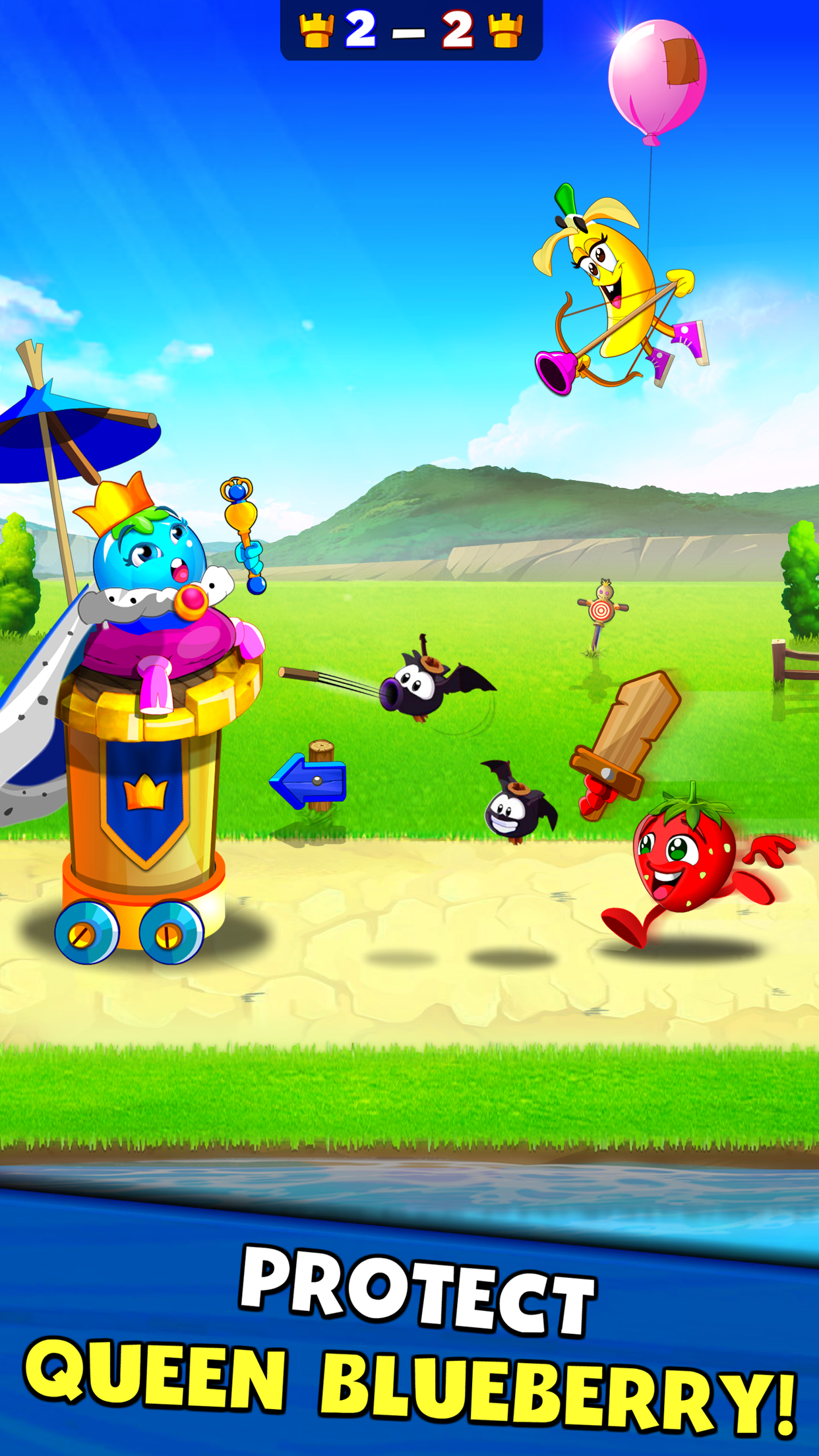 Screenshot of Garden Goons - PVP Battle