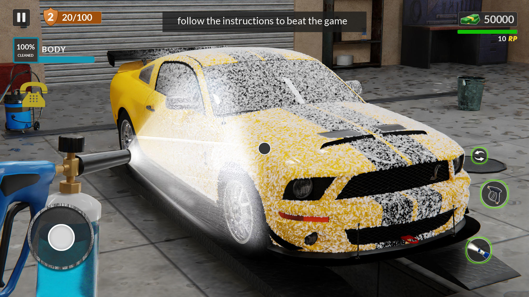 Screenshot of Power Washing - Car Wash Games