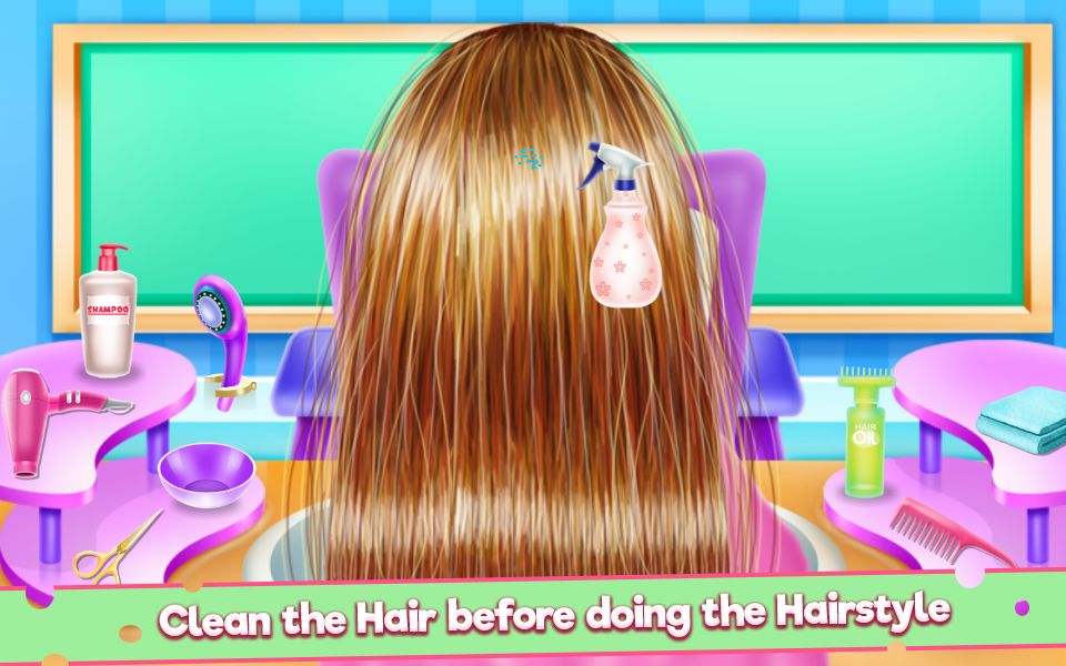 Baby Girl Braided Hairstyles screenshot game