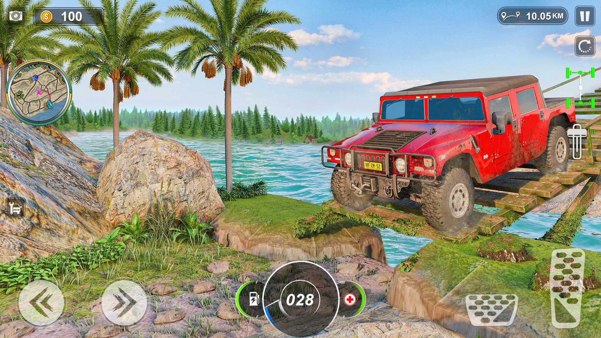 Offroad King: Car Drive Games ภาพหน้าจอเกม