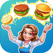 Merge spiele: Cafe Chef puzzle