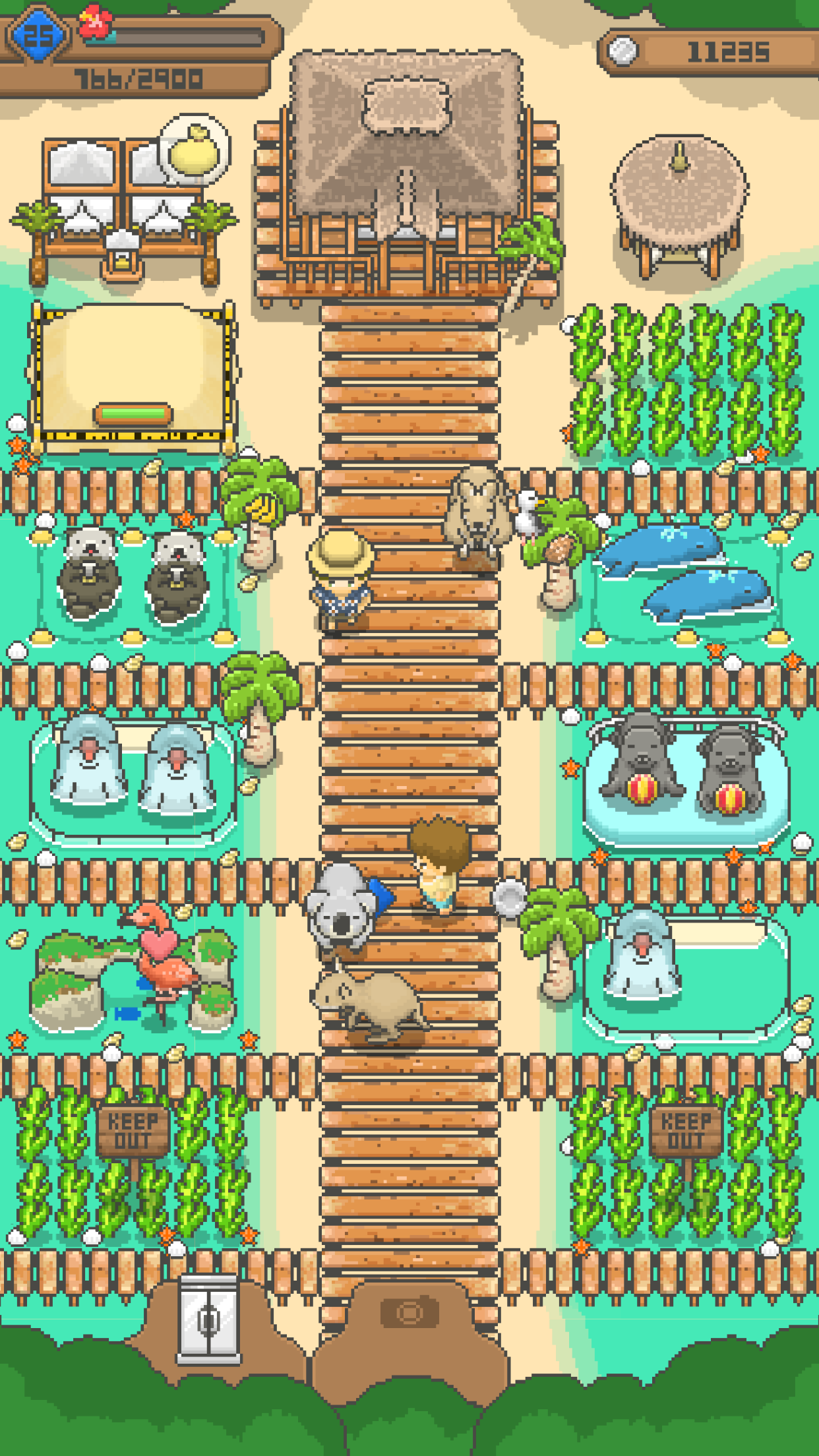 Screenshot of Tiny Pixel Farm - Simple Game