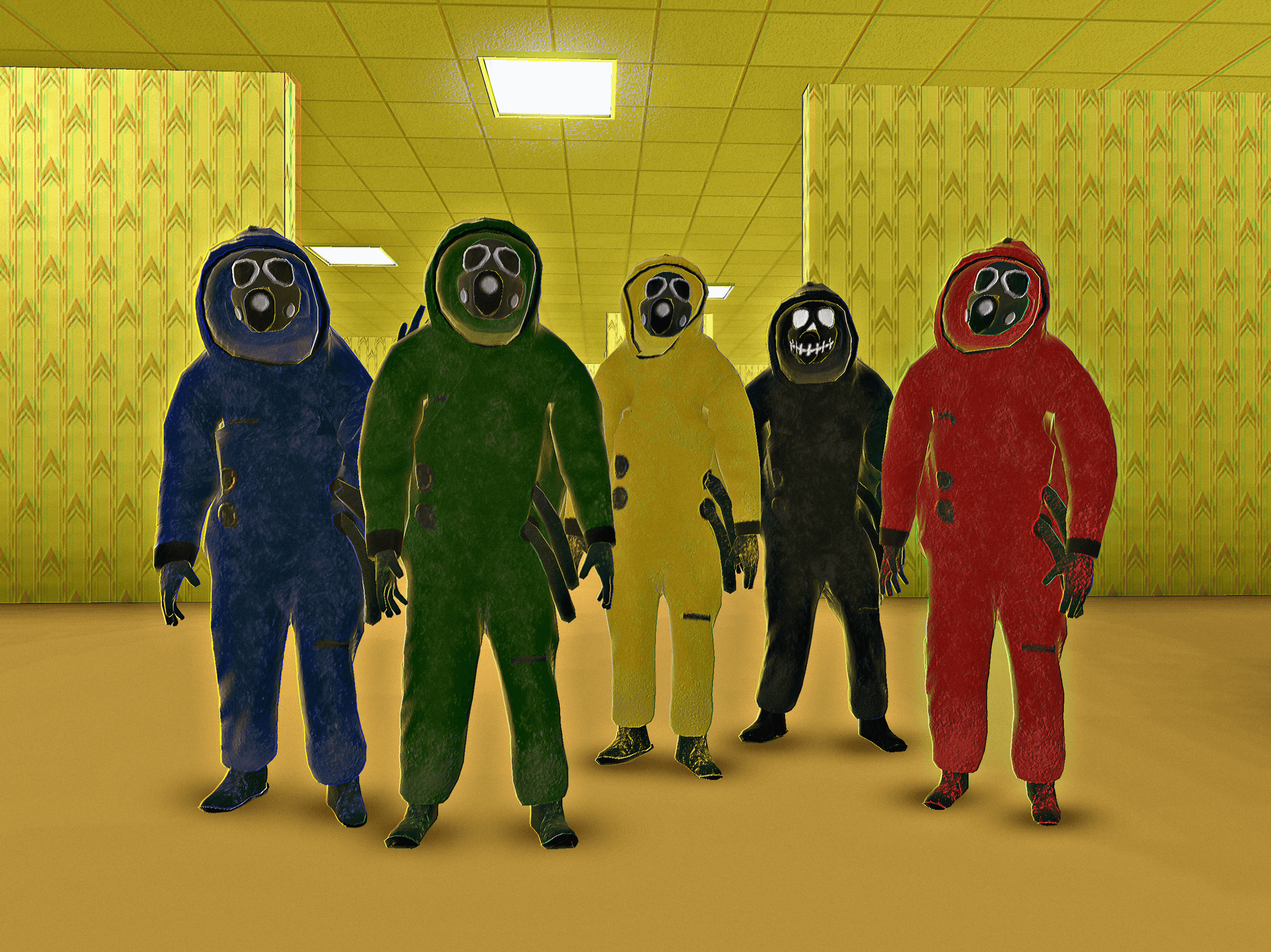 Hide in The Backrooms: Horror Game Screenshot