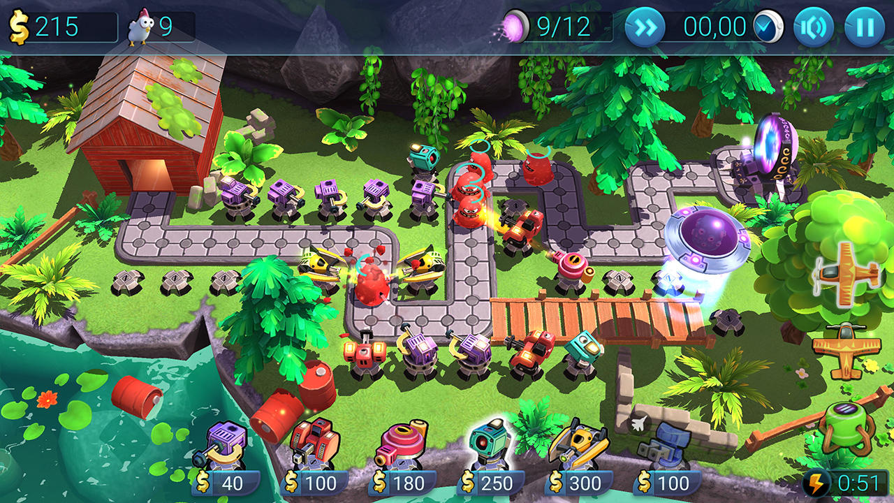 Screenshot 5 of Defenchick: tower defense 