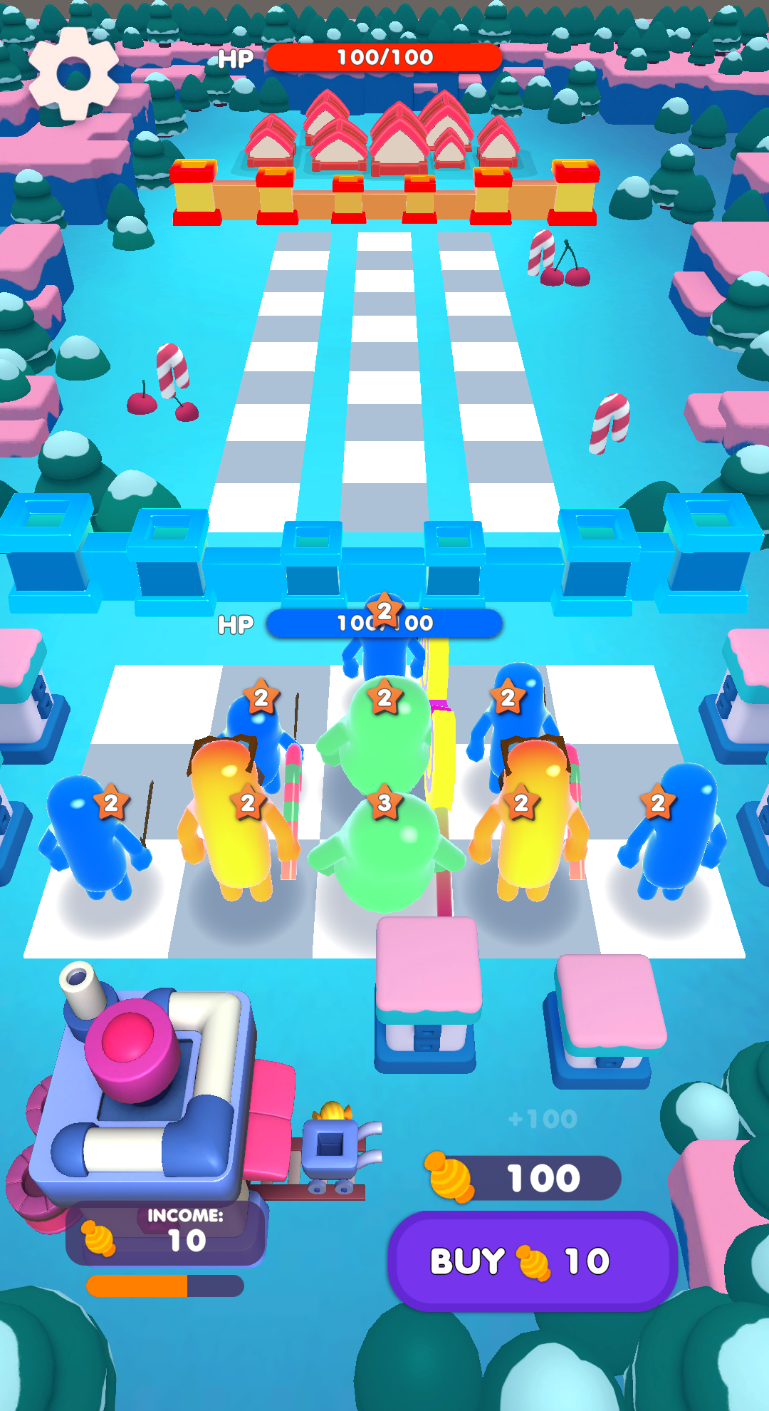 Скриншот игры Jelly War