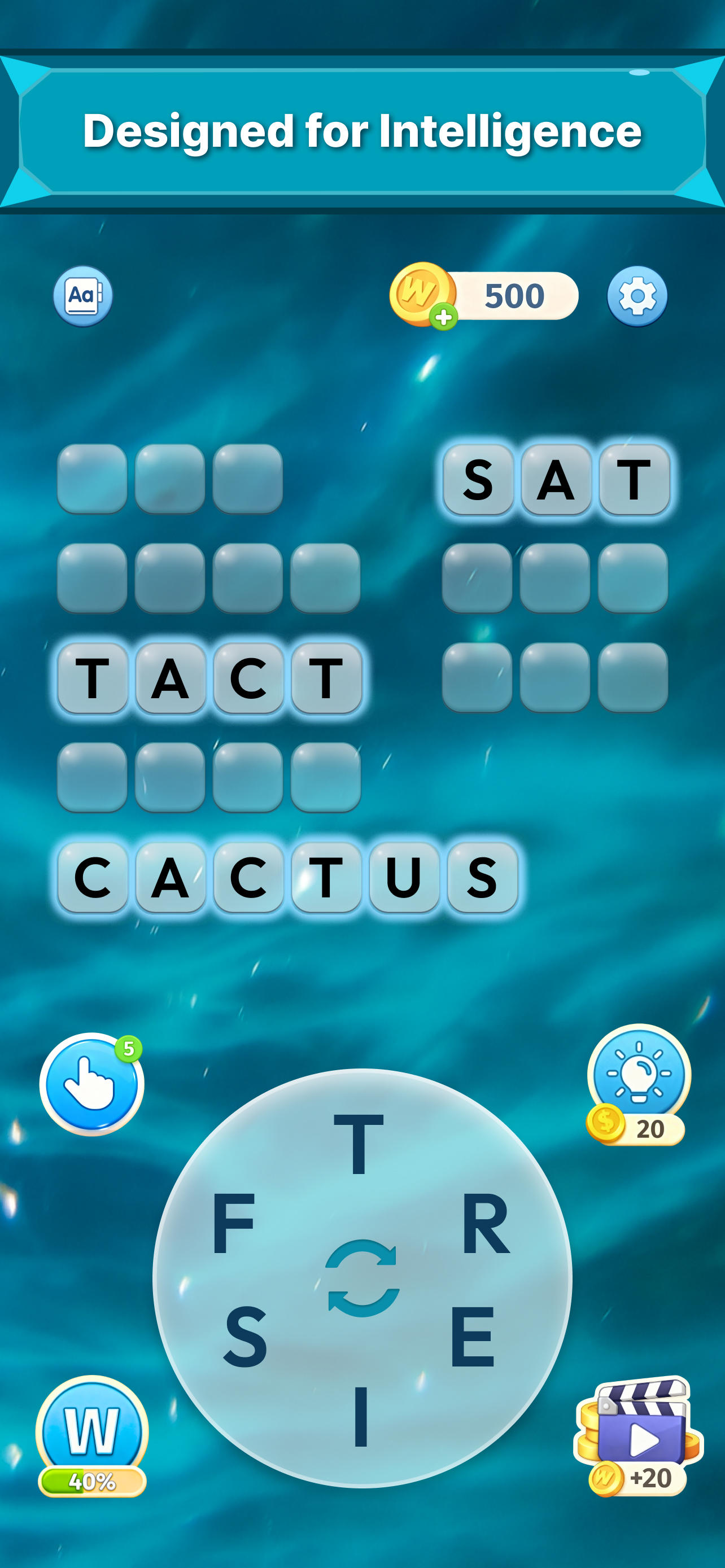 Word Trip - Word Puzzle Game Game Screenshot