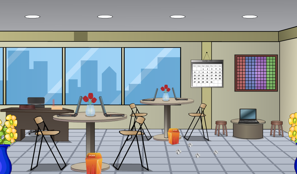 Cuplikan Layar Game Jolly Boy Office Escape