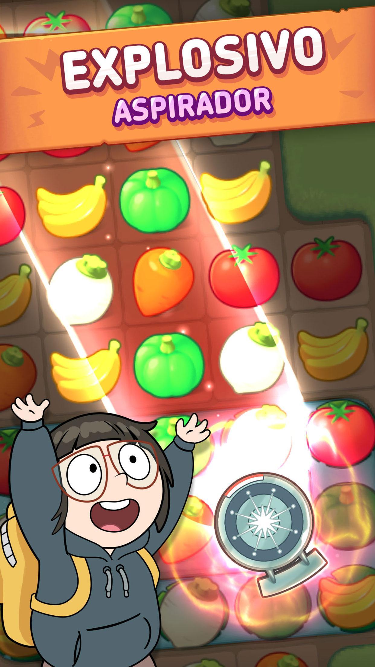 Captura de Tela do Jogo We Bare Bears Match3 Repairs