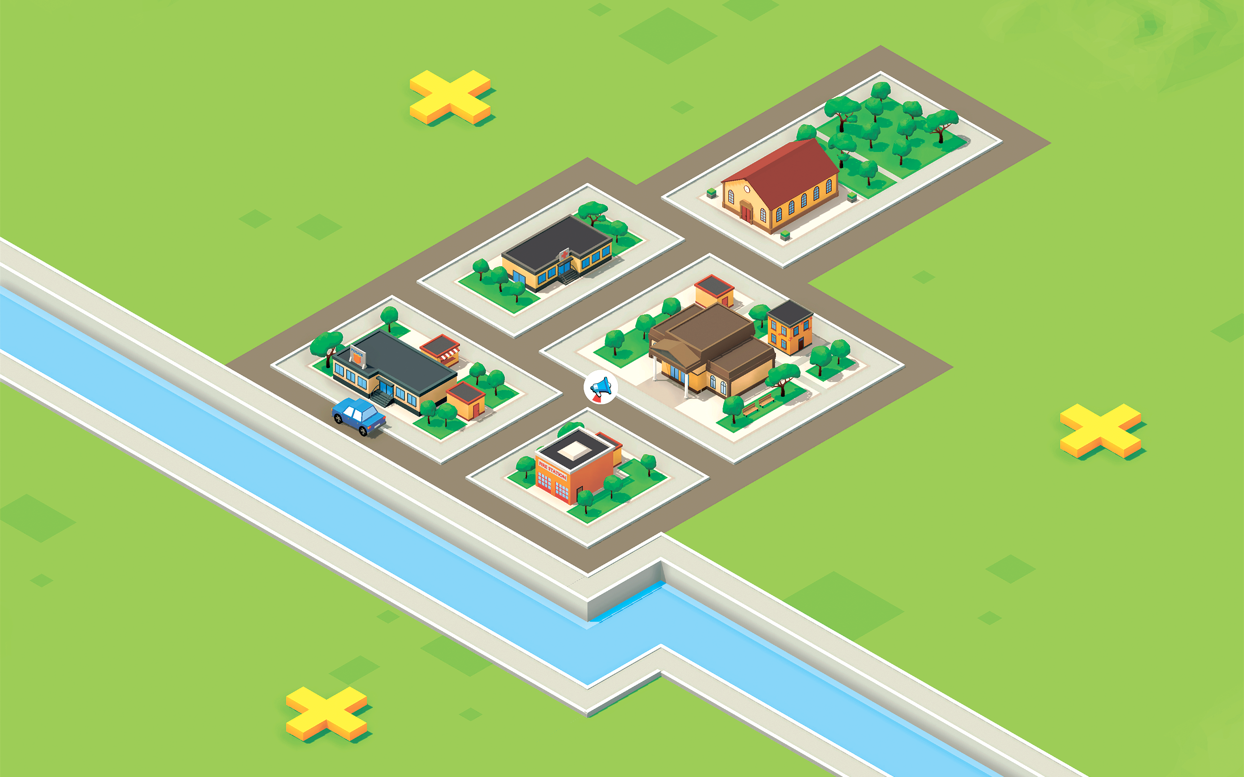 Скриншот игры Mega City Manager