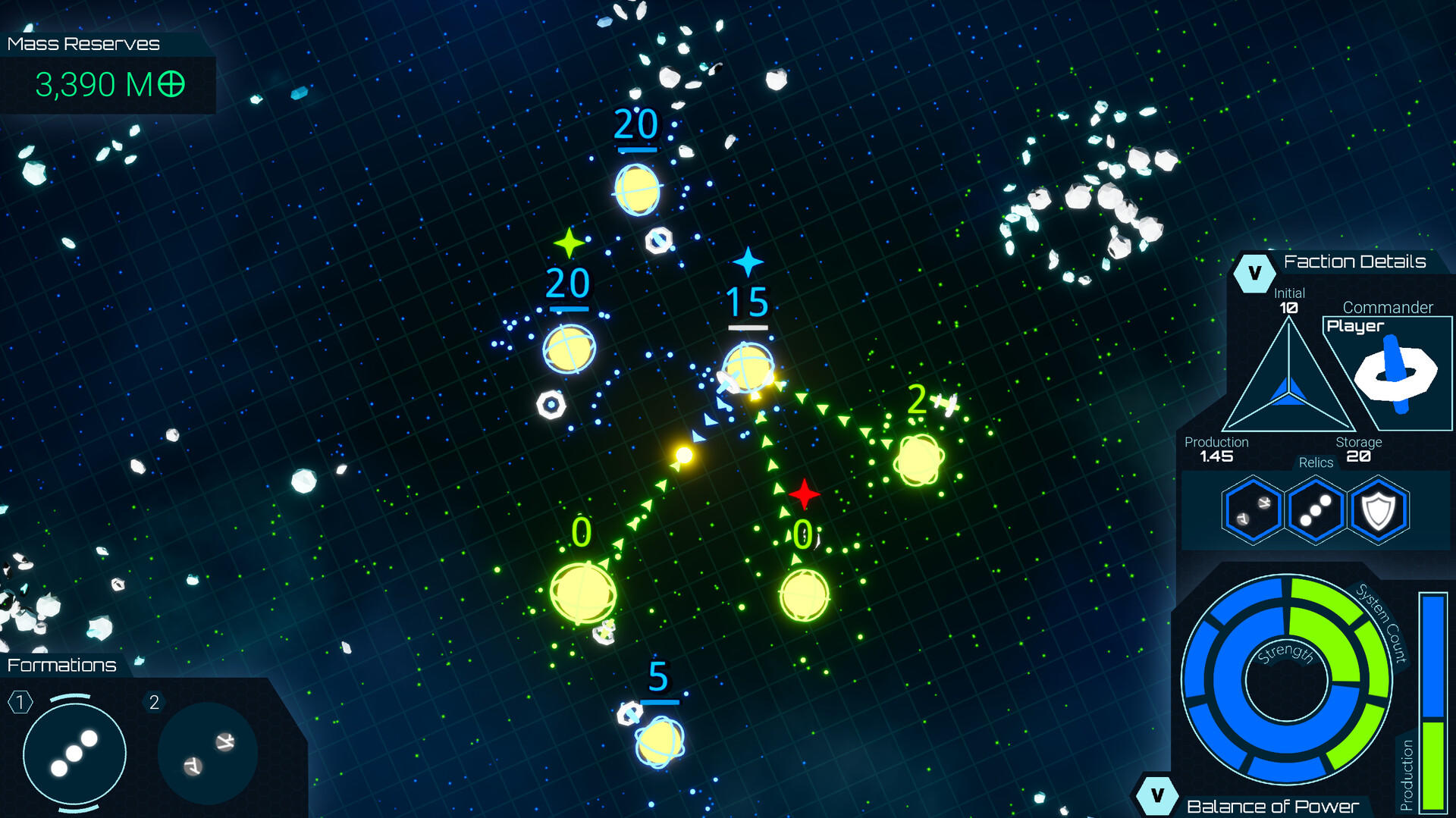 Micro Star Command Game Screenshot