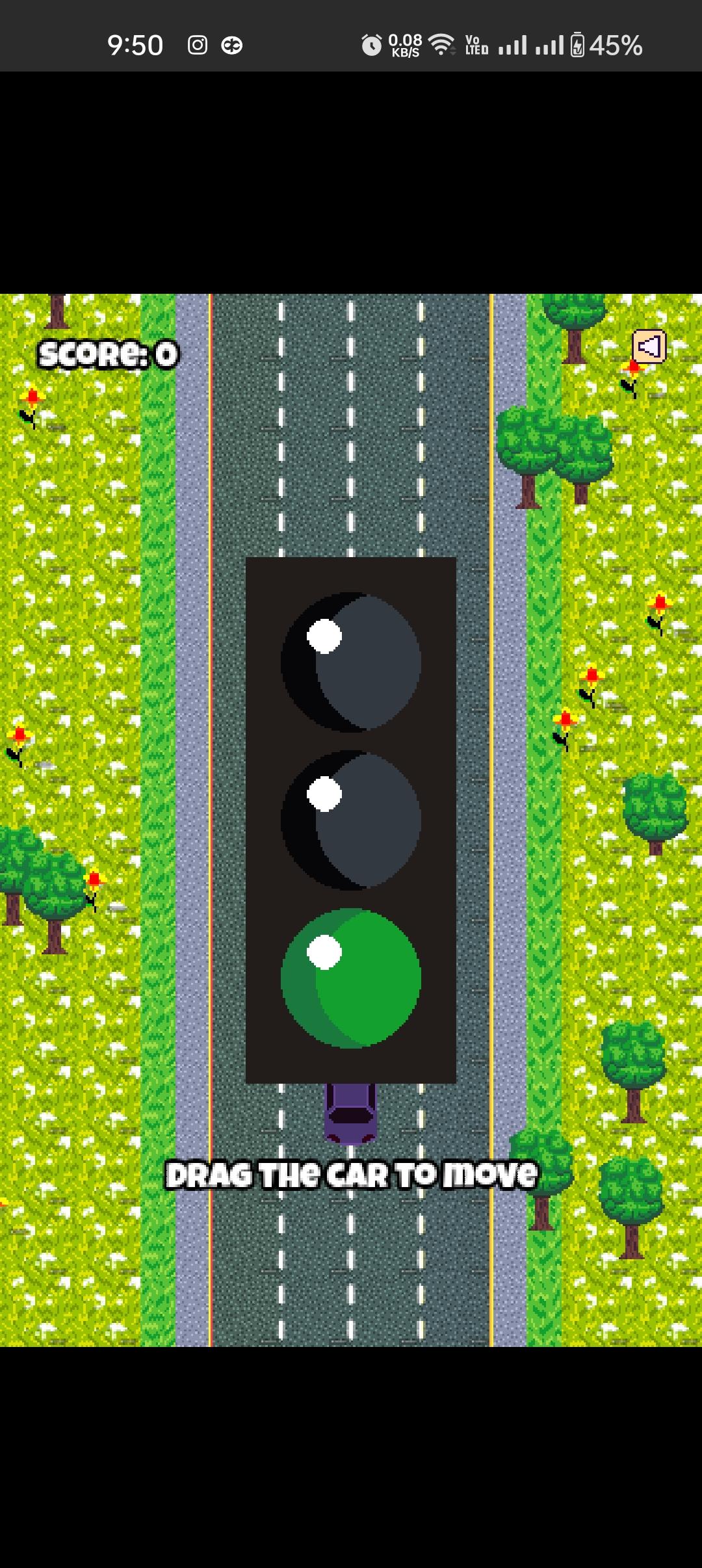 Traffic Drive Game Screenshot
