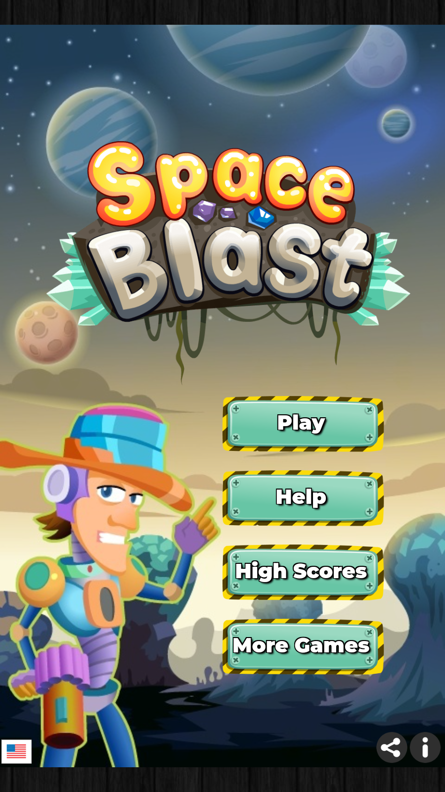Скриншот игры Rummy Cool | SpaceBlast 3D