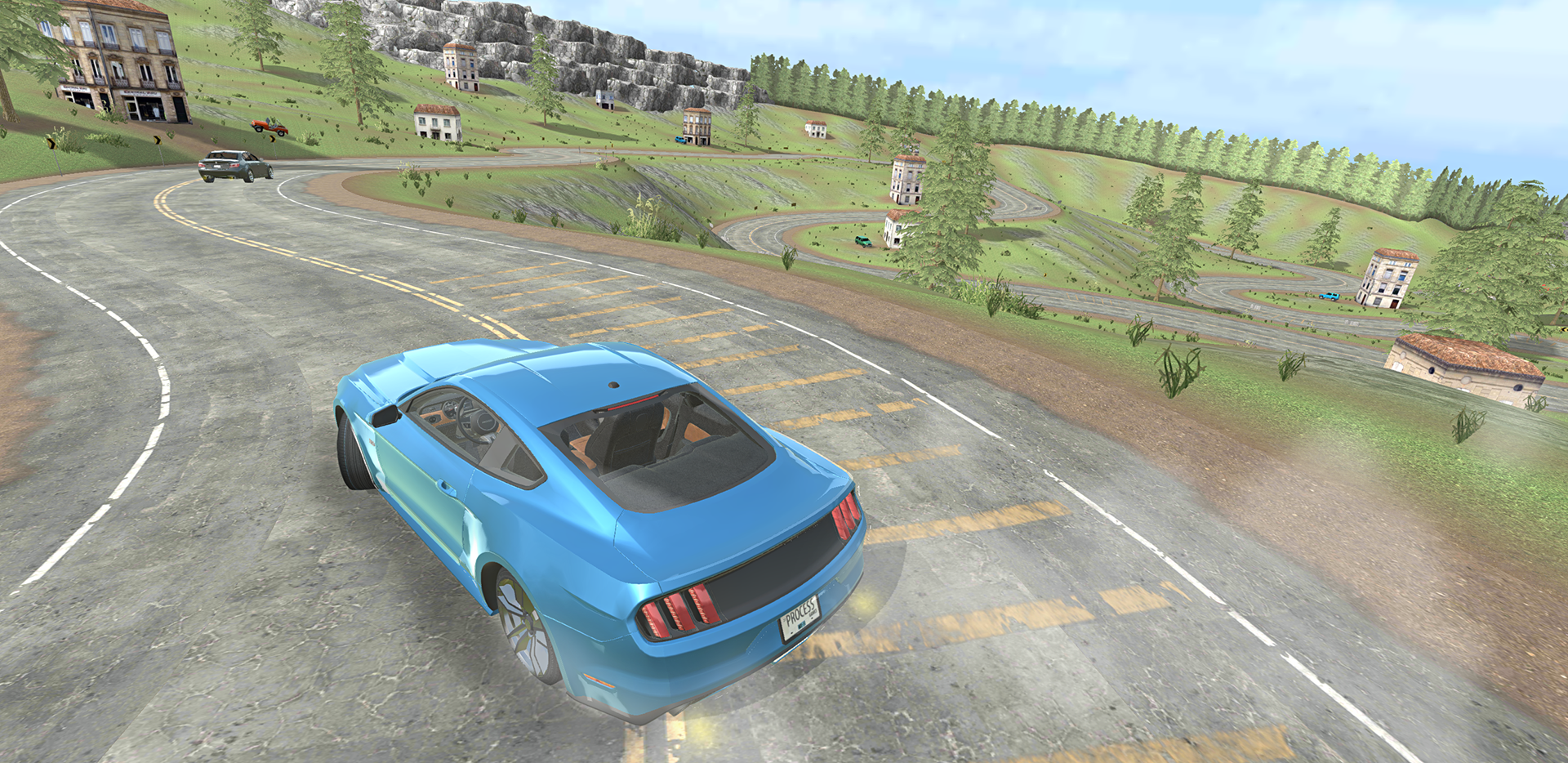 Mustang Drift Simulator Game Screenshot