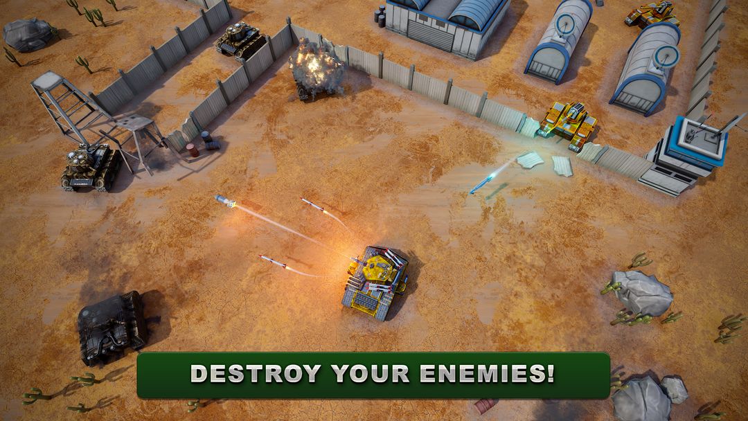 Tank Battle Heroes: World War ภาพหน้าจอเกม