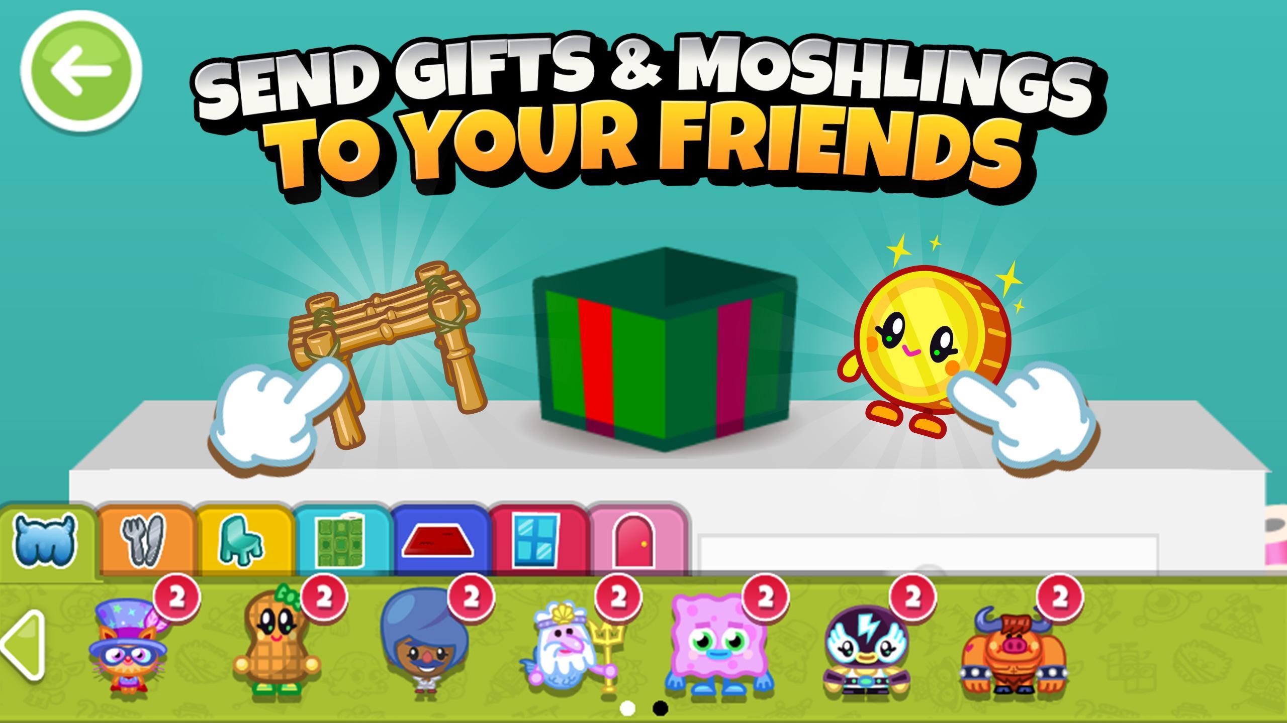 Screenshot of Moshi Monsters Egg Hunt