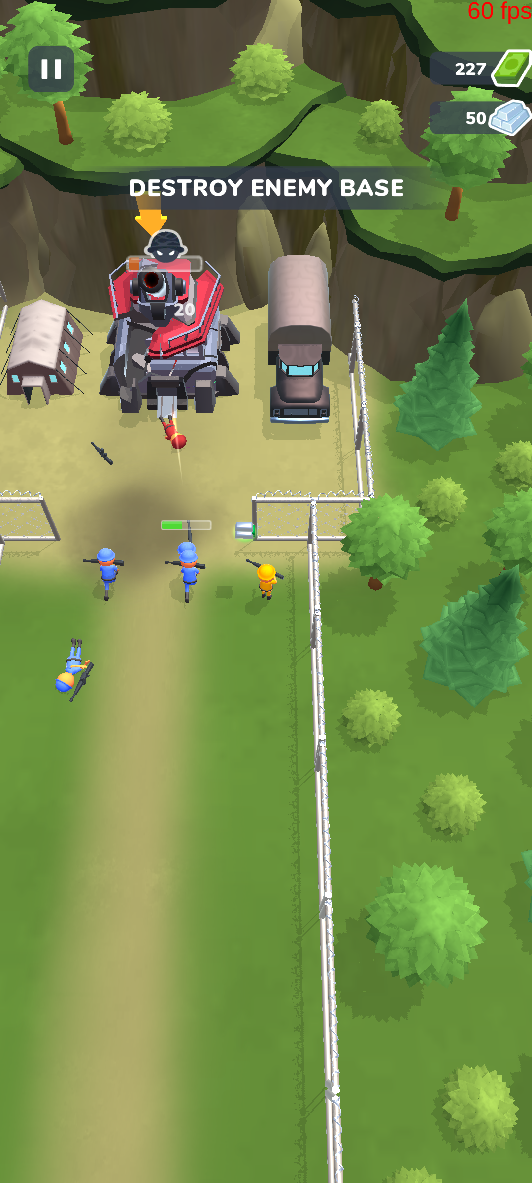Screenshot of Army Warfare