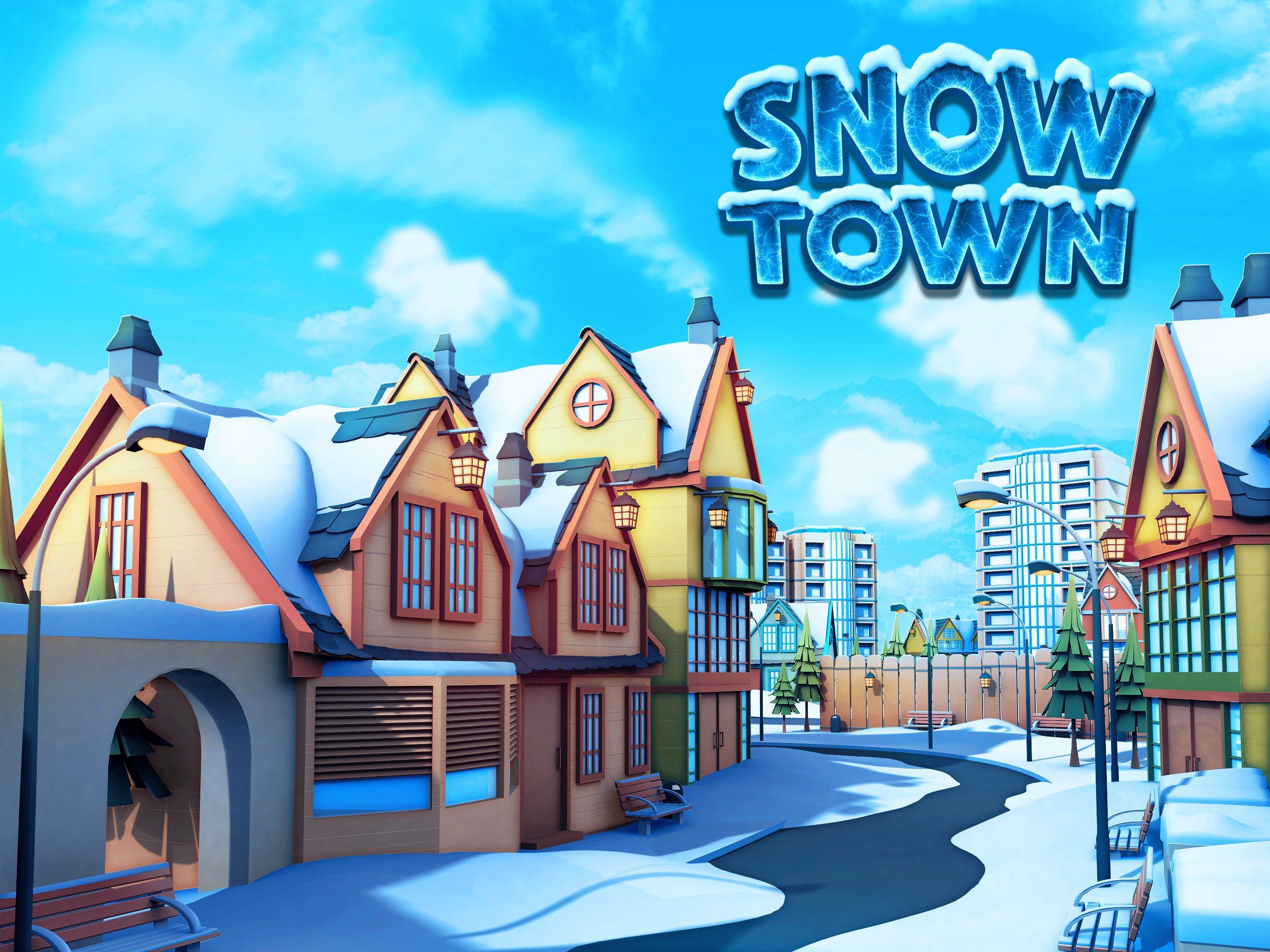 Snow Town - Ice Village Cityのキャプチャ