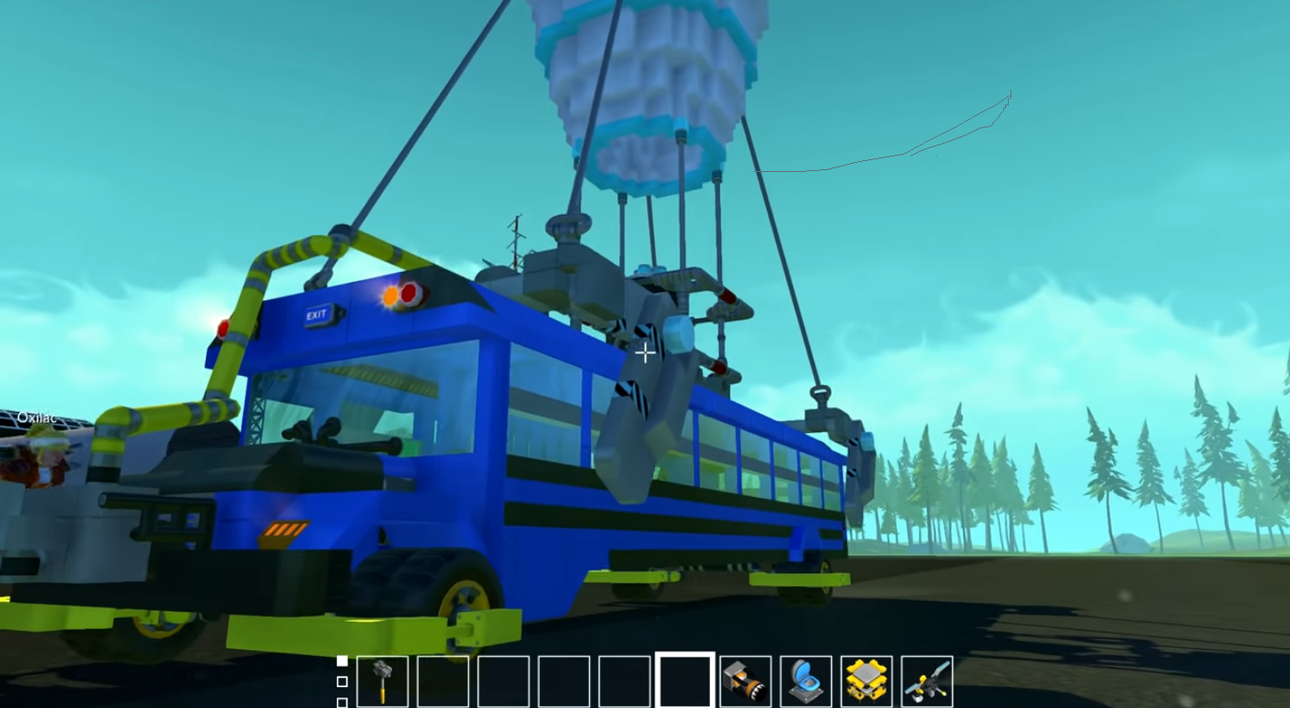 Mechanics build: Scrap Sandbox Machine Instruction Game Screenshot