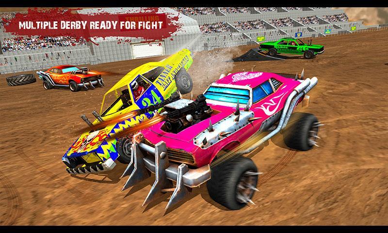 Demolition Derby Real Car Wars Game Screenshot