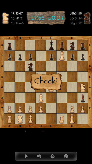 Скриншот игры Chess Deluxe!!