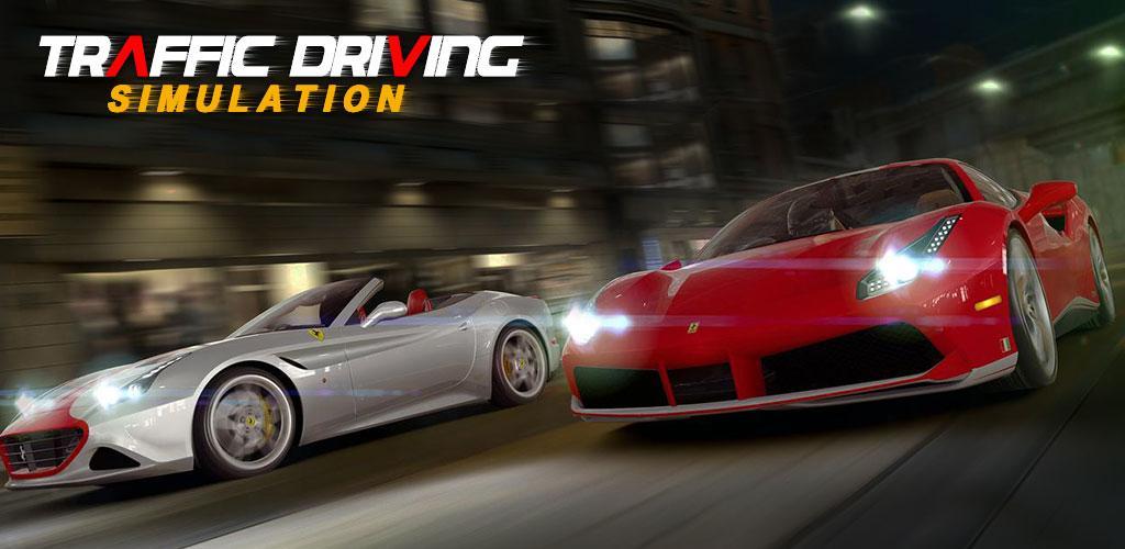 Banner of Traffic Driving Simulation - настоящая гоночная игра 1.1.1